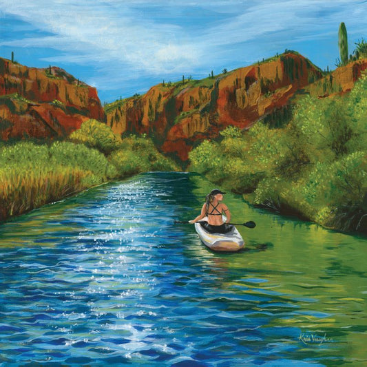 Canyon Lake Print on Canvas - Limted Edition